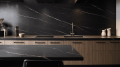 Фартук из кварцевого агломерата Marquina (Маркина)